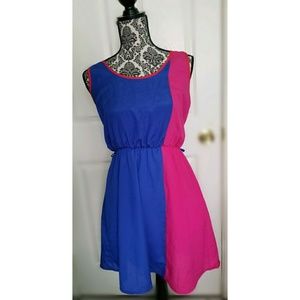 💃🏻3/$25 Modcloth tri-tone skater style dress